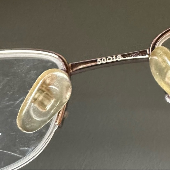 Luxe rose gold Frame Glasses with Swarovski Accents - Picture 9 of 10